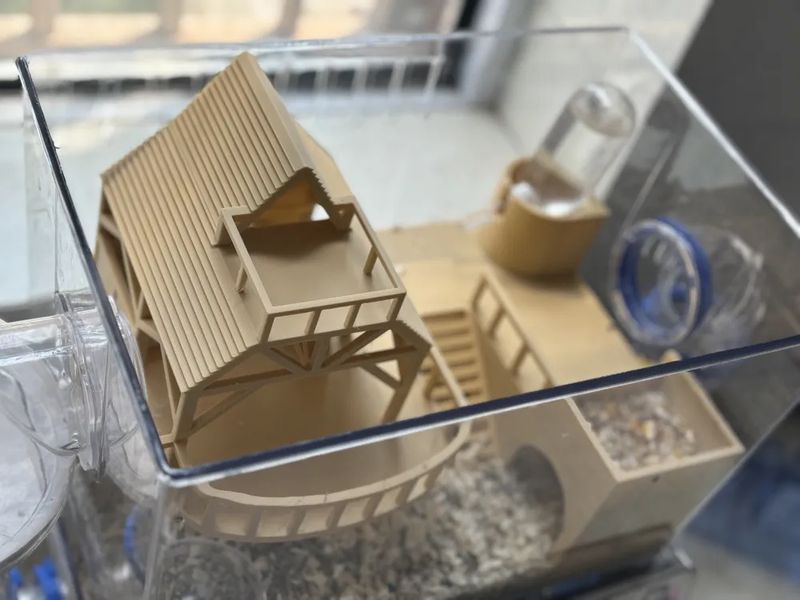Багаторівневий Комплекс-Замок для Хом'яка та Гризунів друк PLA-пластик. Aivory id_17595 фото