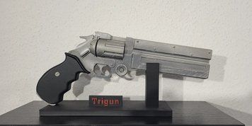 Репліка Револьвер Веша Панікера Trigun з Підставкою. Aivory id_13714 фото