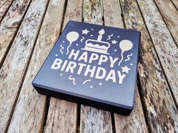 Органайзер для цукерок з гравіюванням "HAPPY BIRTHDAY". Aivory id_18085 фото