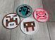 Набір підставок під чашки (костерів) Майнкрафт (Minecraft). (4 шт) Aivory id_13794 фото 1