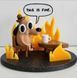 Фігурка Мем This is Fine Dog, Все добре, Собака у вогні. Aivory id_14539 фото 1