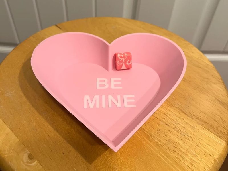 Тарілка Серце "Be Mine" Декор Подарунок. Aivory id_13931 фото