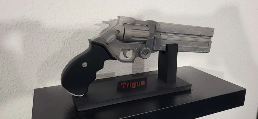 Репліка Револьвер Веша Панікера Trigun з Підставкою. Aivory id_13714 фото