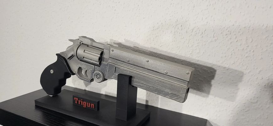 Репліка Револьвер Веша Панікера Trigun з Підставкою. Aivory id_13714 фото