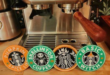 Набір підставок для чашок "Halloween Coffee". Aivory id_12413 фото
