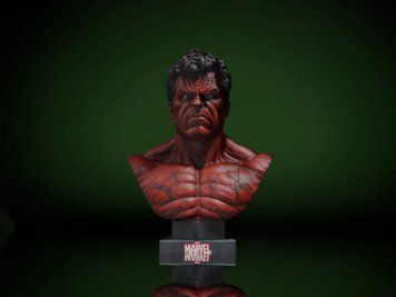 Колекційний бюст Червоний Халк Red Hulk, Marvel. Aivory id_14538 фото