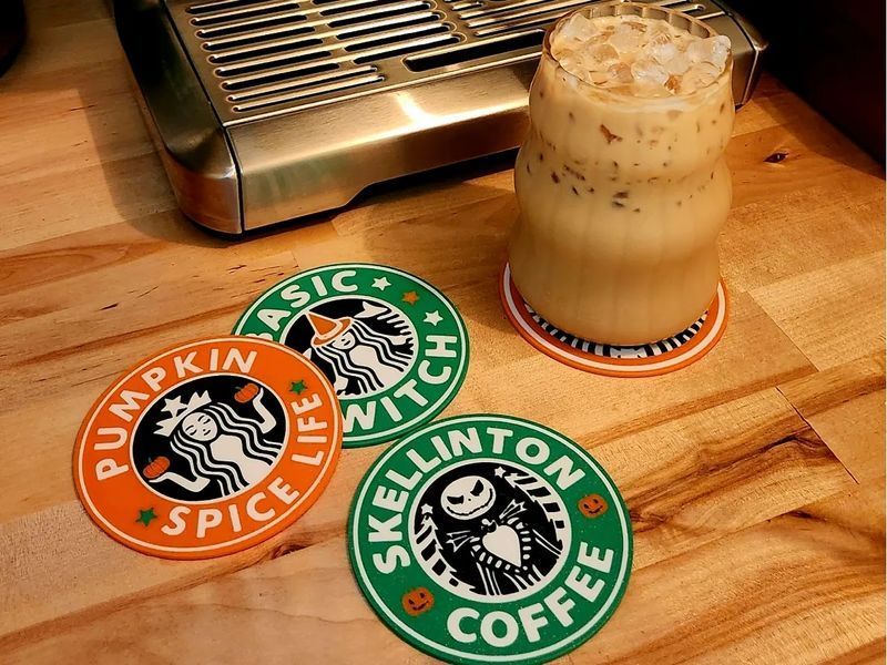 Набір підставок для чашок "Halloween Coffee". Aivory id_12413 фото