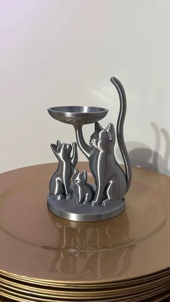 Підставка для дрібниць "Котяча Родина". Aivory id_16312 фото