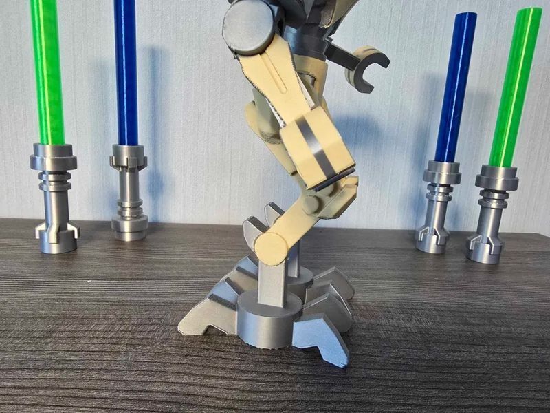 Колекційна друкована фігурка Генерал Грівус (General Grievous) Star Wars з 4 мечами. Aivory id_17411 фото