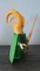 Колекційна друкована фігурка Локі (Loki) у стилі LEGO з мечем для фанатів Marvel. Aivory id_17410 фото 5