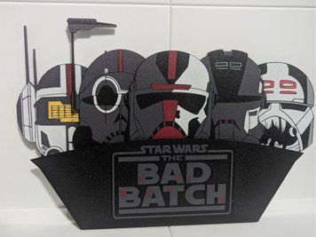 Декоративна настінна панель "The Bad Batch" &ndash; унікальний аксесуар для фанатів. Aivory id_11533 фото