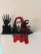 Настінна полиця "Scream" Ghostface з кривавими патьоками. Aivory id_16380 фото 2