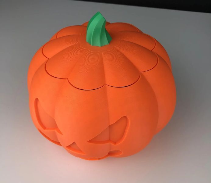 Контейнер для солодощів та печива у вигляді Гарбуза. Оранжевий. id_10393 фото