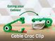 Кабельний тримач у вигляді крокодила "Cable Croc Clip". Aivory id_12702 фото 1