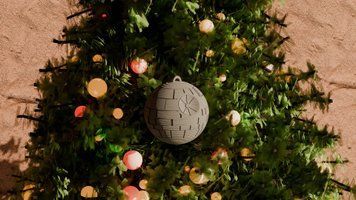 Ялинкова прикраса Зірка Смерті Star Wars Новорічний декор. Aivory id_13903 фото