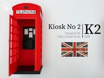 Декоративна мініатюра культової британської телефонної будки. Aivory id_12323 фото