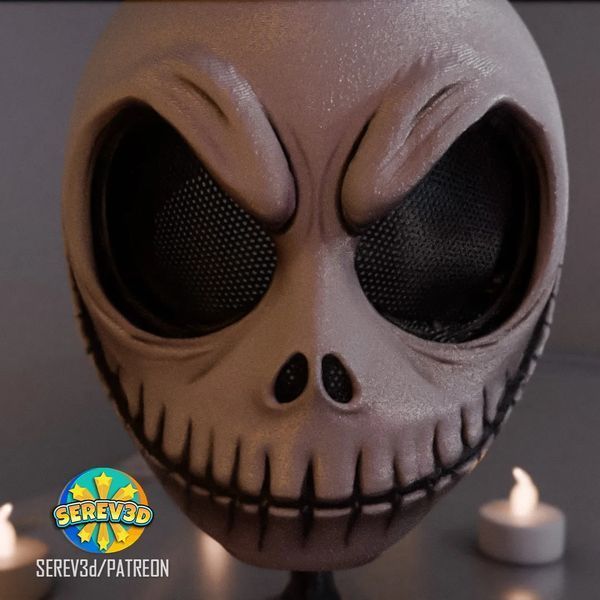 Маска Джек Скеллінгтон (Jack Skellington) Декор. Aivory id_13759 фото