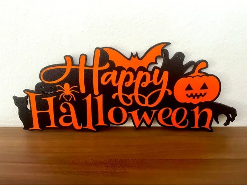 Настільна статуетка Happy Halloween Святковий декор для дому. Aivory id_16068 фото