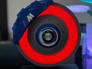 Світильник нічник модель гальмівного диска BMW M-Performance. Aivory id_18200 фото