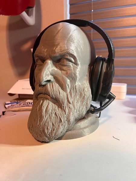 Підставка для навушників Бюст Кратоса God of War. Aivory id_12876 фото