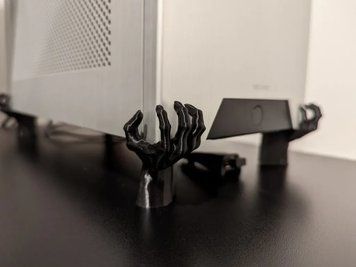 Підставка для корпусу ПК у вигляді скелетних рук id_11506 фото
