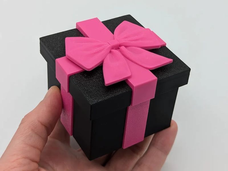 Подарункова коробка-шкатулка "Pink Bow". Aivory id_12496 фото