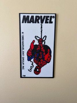 Настінне панно Людина-Павук в ретро-стилі Marvel Comics 1989. Aivory id_15548 фото