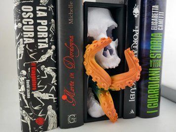 Ексклюзивний обмежувач для книг у стилі 'Щупальця Ктулху' Декоративна статуетка для книг . id_10126 фото