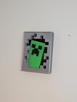 Настінний Декор Панно Minecraft Кріпер. Aivory id_13868 фото