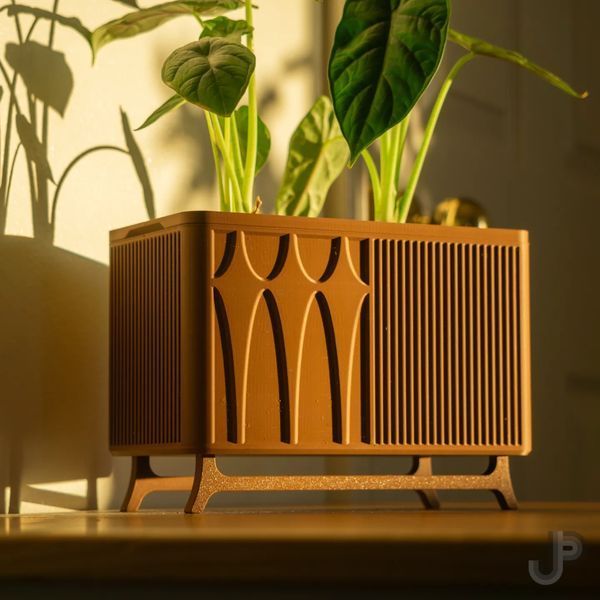 Ексклюзивний дизайнерський вазон-контейнер у стилі Mid-Century Modern. Aivory id_12598 фото
