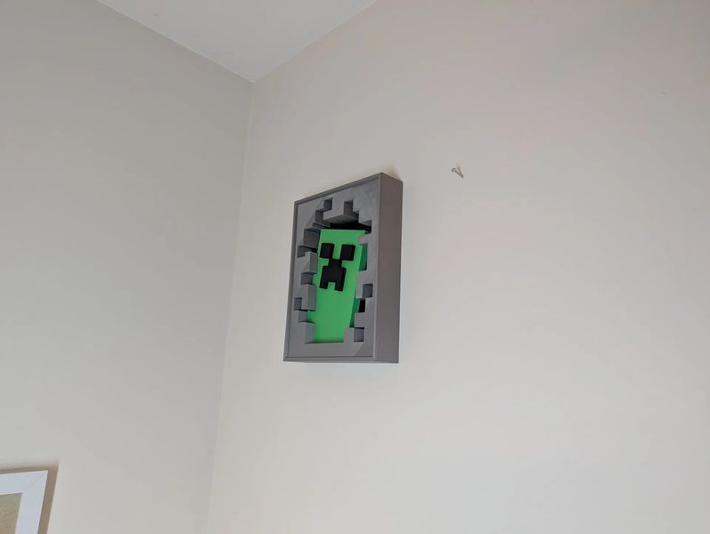 Настінний Декор Панно Minecraft Кріпер. Aivory id_13868 фото