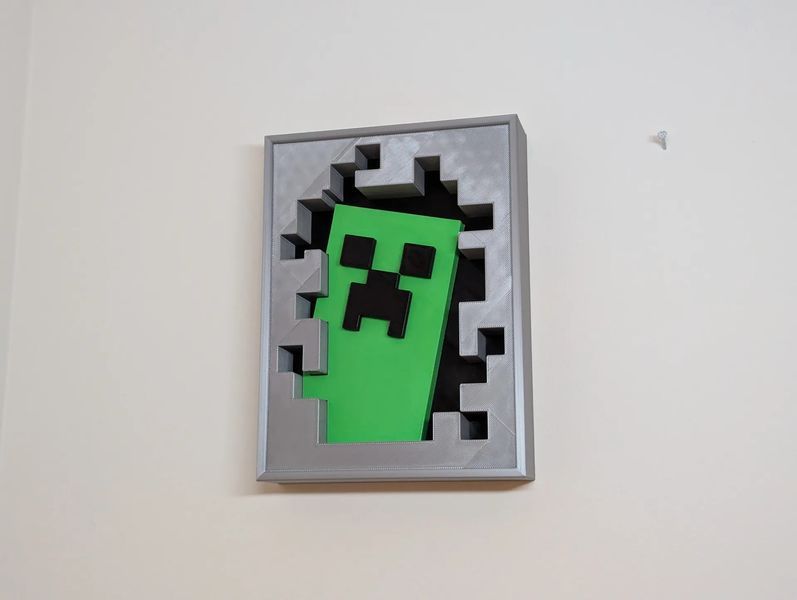 Настінний Декор Панно Minecraft Кріпер. Aivory id_13868 фото