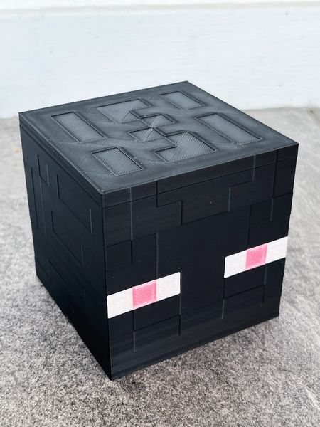 Контейнер Органайзер Ендермен Minecraft Піксельний з Кришкою. Aivory id_14246 фото
