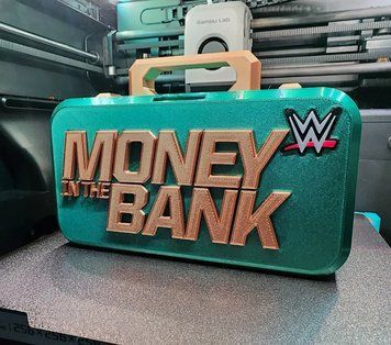 Кейс-скарбничка WWE Money in the Bank 3D друк. Aivory id_10287 фото