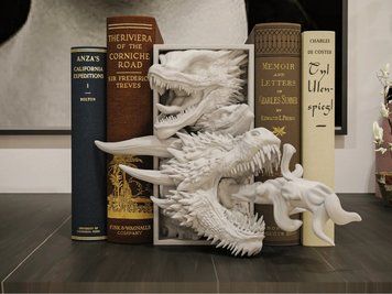 Підставка для книг "Триголовий дракон" id_10122 фото