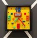 Настінний годинник у стилі LEGO &ndash; подарунок для дітей, фанатів конструктора. Aivory id_11011 фото 1