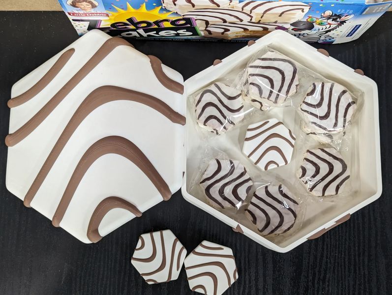 XL Zebra Cake Box &mdash; солодкий дизайн у великому форматі. Aivory id_12806 фото