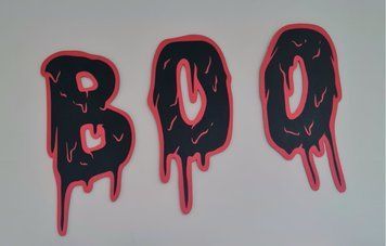 Настінний декор "BOO". Aivory id_16457 фото