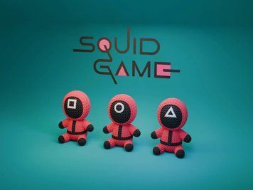 Фігурки учасників з "Squid Game". Aivory id_12463 фото