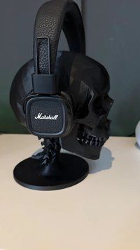 Череп "Low Poly Skull" декор для навушників. Aivory id_10628 фото