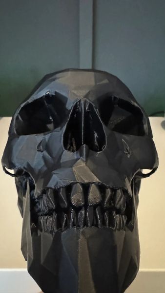 Череп "Low Poly Skull" декор для навушників. Aivory id_10628 фото