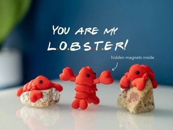 Магнітні Лобстери "You Are My Lobster" &ndash; Символ Кохання з Серіалу "Друзі"!. Aivory id_13018 фото