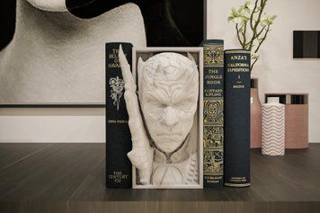 Унікальна підставка для книг у вигляді бюста. Aivory id_12450 фото