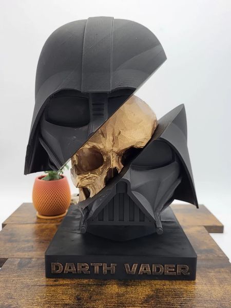 Темний воїн: Бюст Дарт вейдер із розкритою сутністю. Darth Vader id_10245 фото