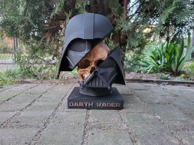 Темний воїн: Бюст Дарт вейдер із розкритою сутністю. Darth Vader id_10245 фото