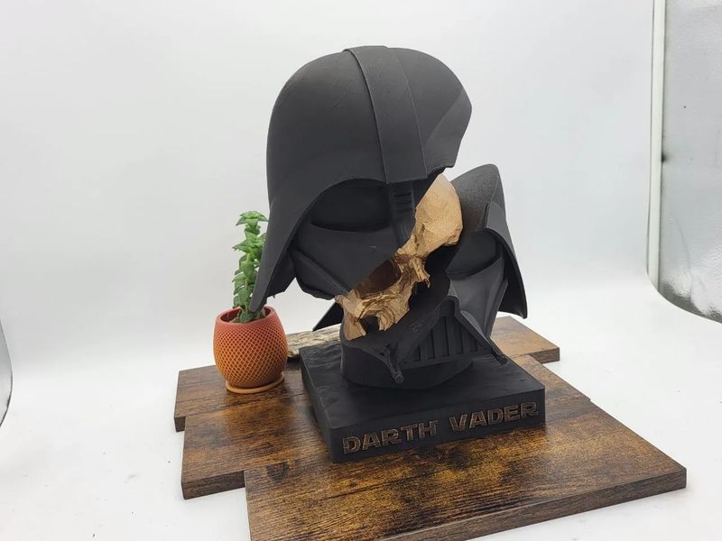 Темний воїн: Бюст Дарт вейдер із розкритою сутністю. Darth Vader id_10245 фото