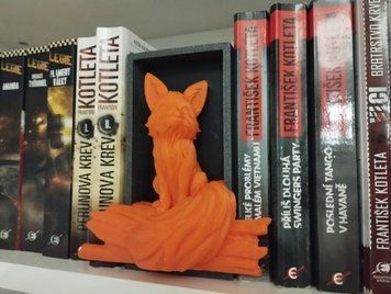 Декоративна вставка на книжкову полицю Лисиця в лісі. Aivory id_14407 фото
