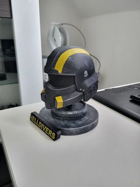 Бюст "Helldivers: Череп Солдата" id_10105 фото