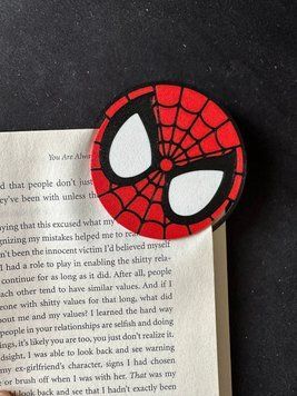 Закладка для книг Маска Людини-Павука Marvel. Aivory id_14406 фото