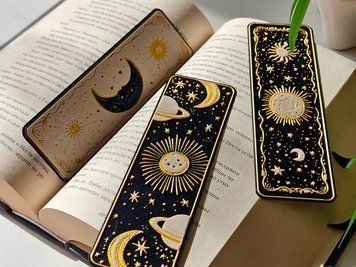 Набір закладок для книг "Небесні Карти" 3D друк (3 шт.). Aivory id_13583 фото